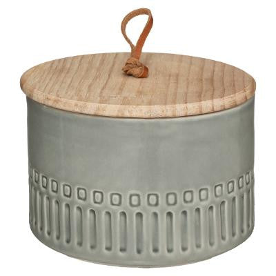 Cutie ceramica Safari albastru
