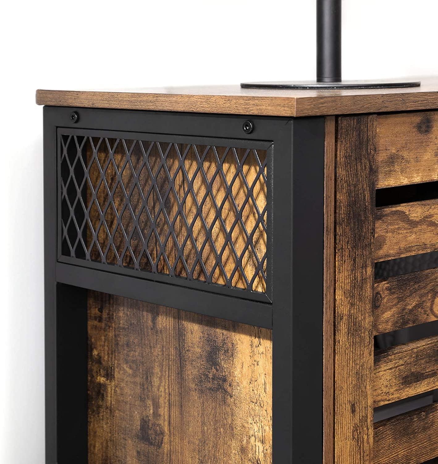 Dulap Depozitare Vintage, Maro, 110 x 33 x 75 cm