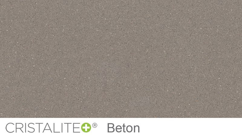 Chiuveta bucatarie Schock Ronda D-100XL Cristalite Concrete, granit, reversibila, montare pe blat 78 x 50 cm