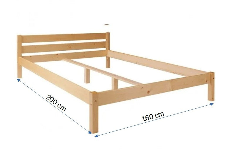 Cadru Pat Rita 3/1, Dimensiune Saltea 160 X 200 Cm