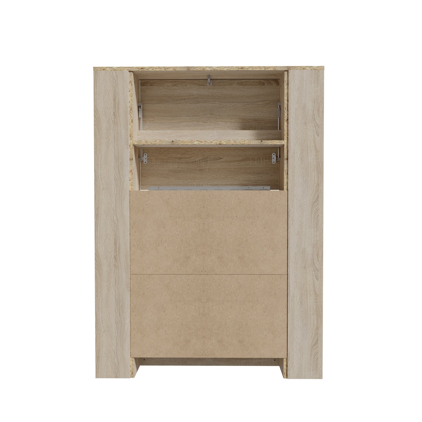 Etajera Multifunctional Sonoma, 88.2 x 120.8 x 18.6 (62.2) Cm