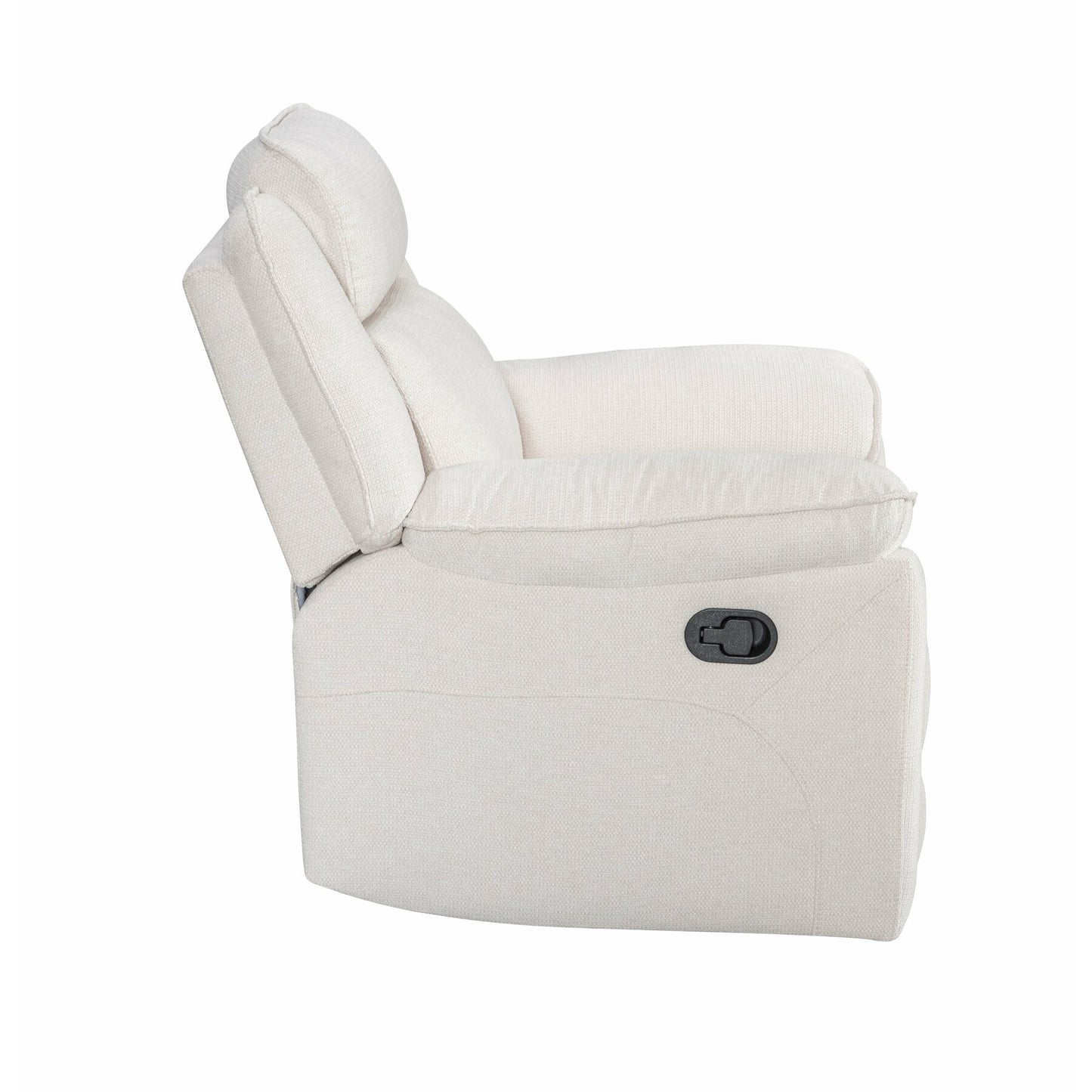 Fotoliu Malvina Bej, Recliner Manual, 96 x 94 x 104 Cm