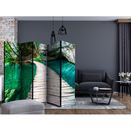 Paravan Plitvice Lakes National Park, Croatia Ii [Room Dividers] 225 cm x 172 cm-01