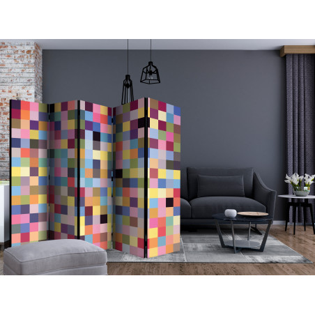 Paravan Full Range Of Colors Ii [Room Dividers] 225 cm x 172 cm-01