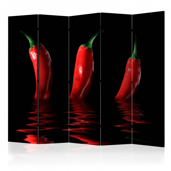 Paravan Chili Pepper Ii [Room Dividers] 225 cm x 172 cm