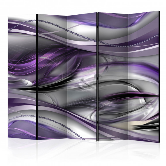 Paravan Tunnels (Violet) Ii [Room Dividers] 225 cm x 172 cm