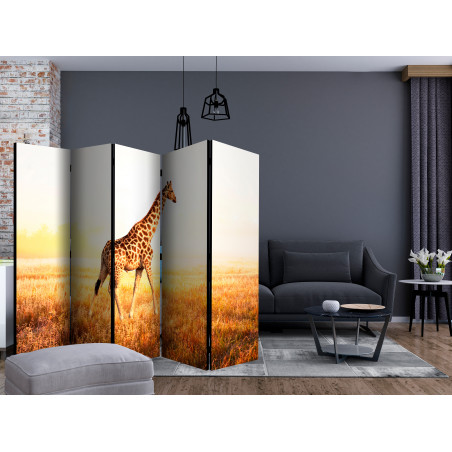 Paravan Giraffe Walk Ii [Room Dividers] 225 cm x 172 cm-01