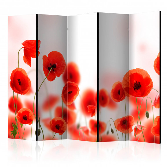 Paravan Sleepy Poppy'S Land Ii [Room Dividers] 225 cm x 172 cm