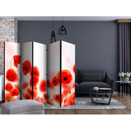 Paravan Sleepy Poppy'S Land Ii [Room Dividers] 225 cm x 172 cm-01