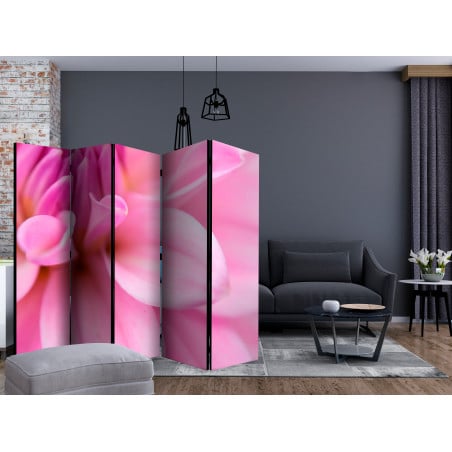 Paravan Flower Petals Dahlia Ii [Room Dividers] 225 cm x 172 cm-01