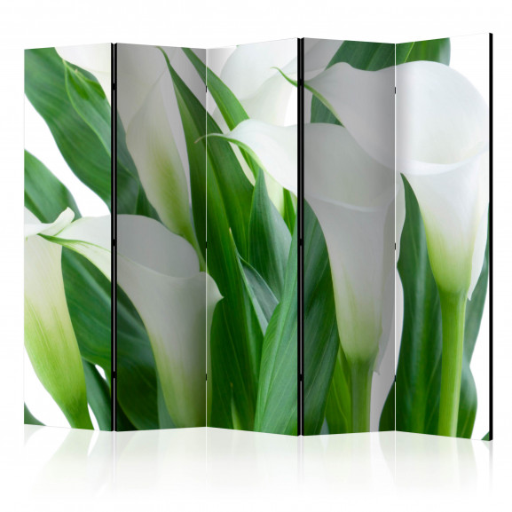 Paravan Bunch Of Flowers Callas Ii [Room Dividers] 225 cm x 172 cm