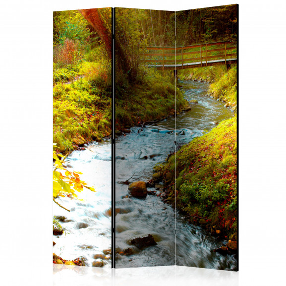 Paravan Brook (Sunrise) [Room Dividers] 135 cm x 172 cm