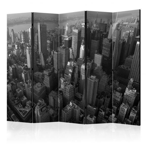 Paravan New York: Skyscrapers (Bird'S Eye View) Ii [Room Dividers] 225 cm x 172 cm