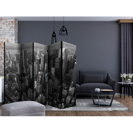 Paravan New York: Skyscrapers (Bird'S Eye View) Ii [Room Dividers] 225 cm x 172 cm-01