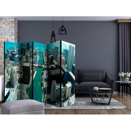 Paravan Urban Architecture Of Chicago Ii [Room Dividers] 225 cm x 172 cm-01