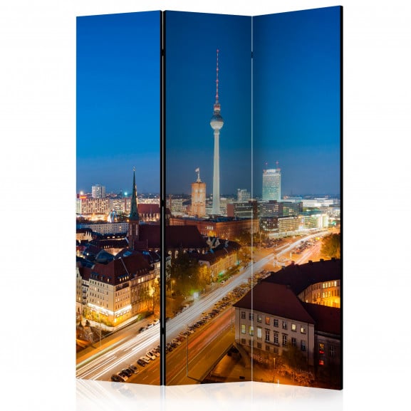 Paravan Berlin By Night [Room Dividers] 135 cm x 172 cm