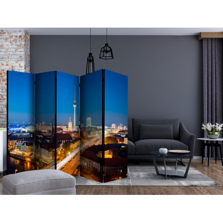 Paravan Berlin By Night Ii [Room Dividers] 225 cm x 172 cm-01