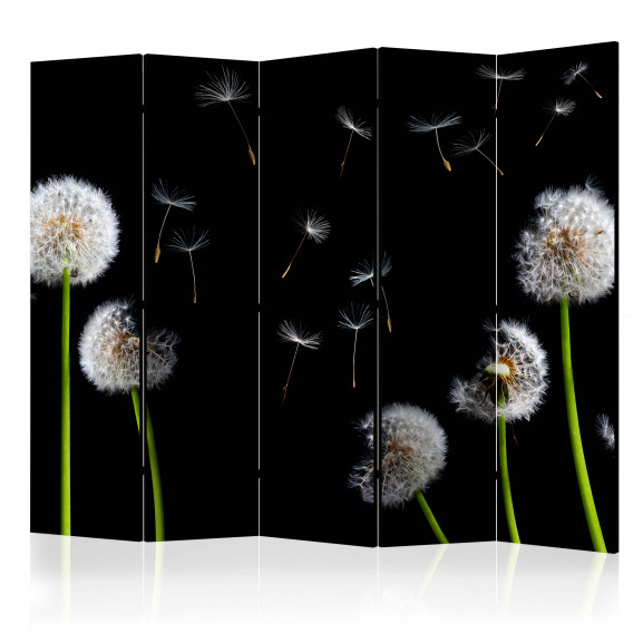 Paravan Dandelions In The Wind Ii [Room Dividers] 225 cm x 172 cm