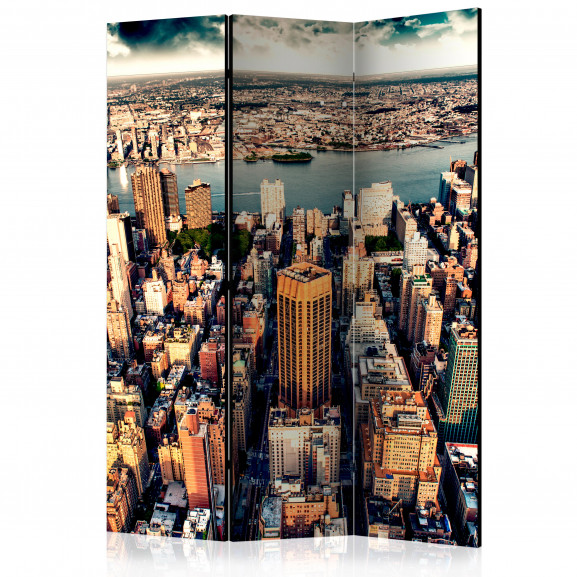 Paravan Bird'S Eye View Of New York [Room Dividers] 135 cm x 172 cm