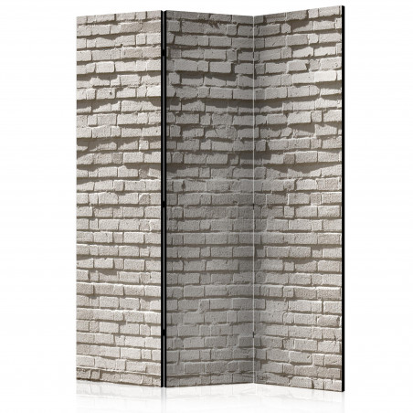 Paravan Brick Wall: Minimalism [Room Dividers] 135 cm x 172 cm-01