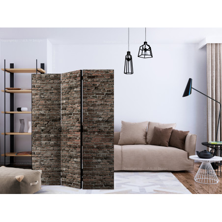 Paravan Old Brick [Room Dividers] 135 cm x 172 cm-01