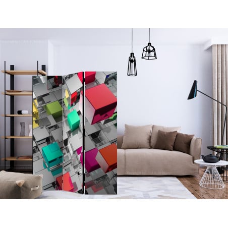 Paravan Colours Of Metal [Room Dividers] 135 cm x 172 cm-01