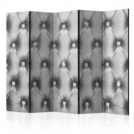 Paravan Silver Luxury Ii [Room Dividers] 225 cm x 172 cm-01