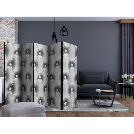 Paravan Silver Luxury Ii [Room Dividers] 225 cm x 172 cm-01