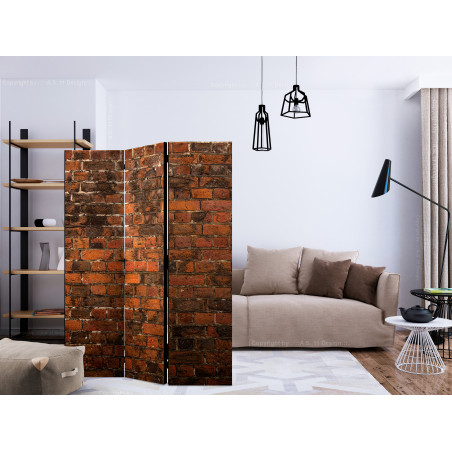 Paravan Old Brick Wall [Room Dividers] 135 cm x 172 cm-01