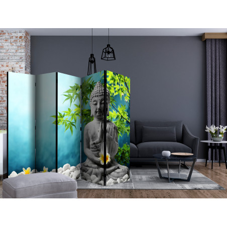 Paravan Buddha: Beauty Of Meditation Ii [Room Dividers] 225 cm x 172 cm-01