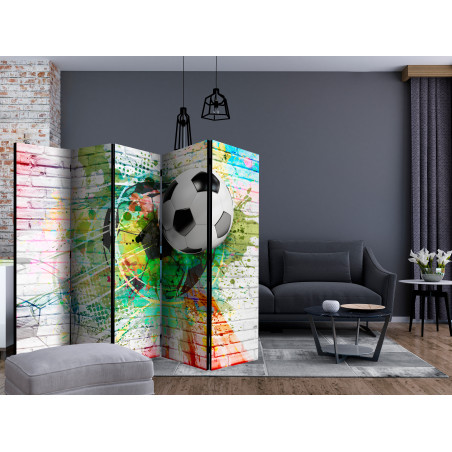 Paravan Colourful Sport Ii [Room Dividers] 225 cm x 172 cm-01