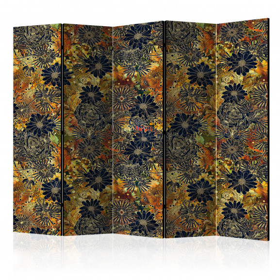 Paravan Floral Madness Ii [Room Dividers] 225 cm x 172 cm