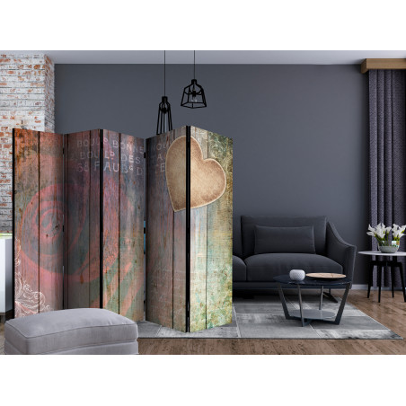 Paravan Carved Memories Ii [Room Dividers] 225 cm x 172 cm-01