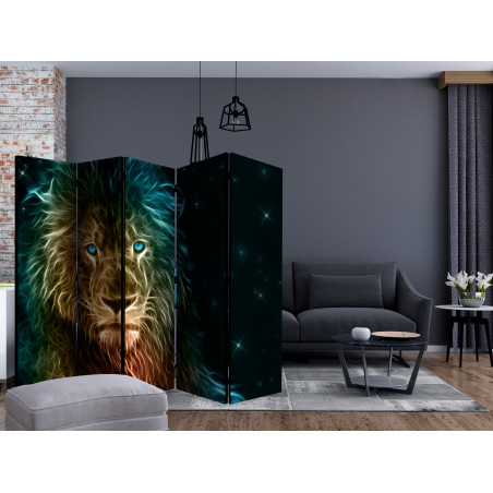 Paravan Abstract Lion... Ii [Room Dividers] 225 cm x 172 cm-01