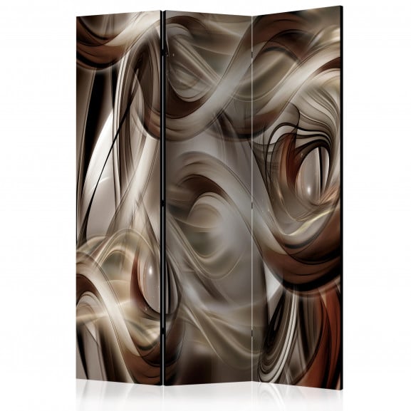 Paravan Brown Revelry [Room Dividers] 135 cm x 172 cm