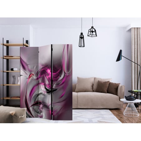 Paravan Pink Swirls Ii [Room Dividers] 135 cm x 172 cm-01