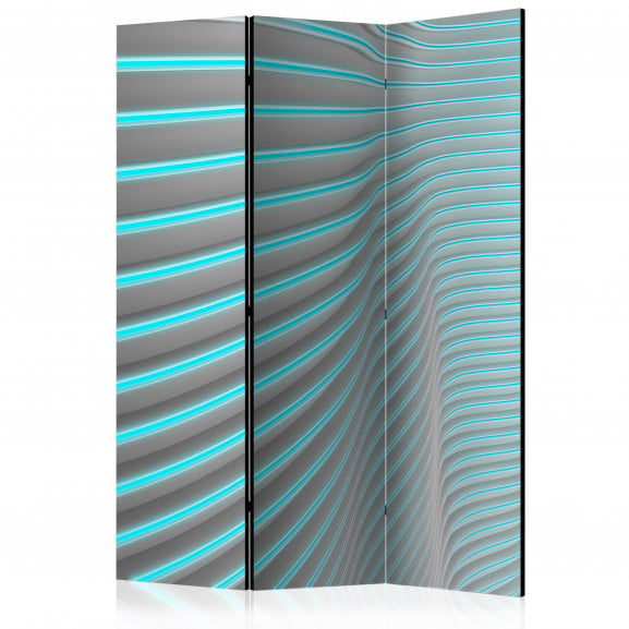 Paravan Neon Blue [Room Dividers] 135 cm x 172 cm