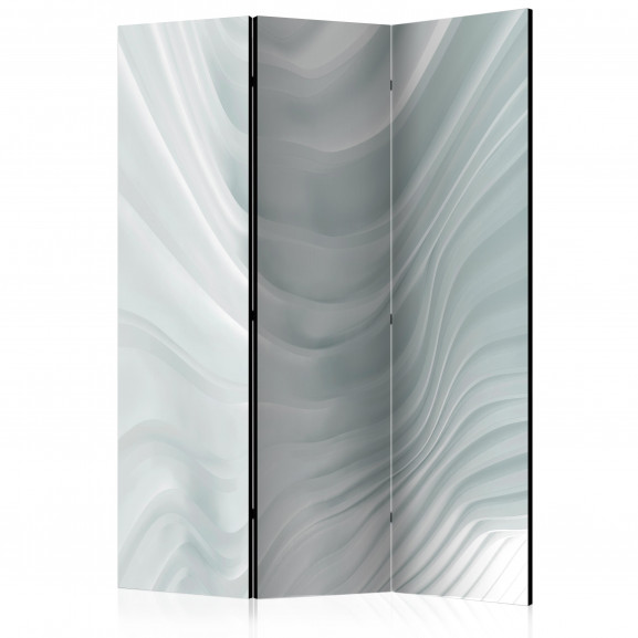 Paravan Waving White [Room Dividers] 135 cm x 172 cm