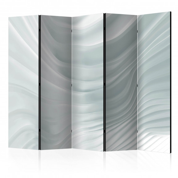 Paravan Waving White Ii [Room Dividers] 225 cm x 172 cm