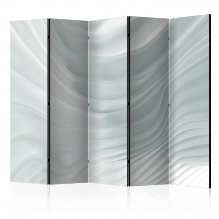 Paravan Waving White Ii [Room Dividers] 225 cm x 172 cm-01