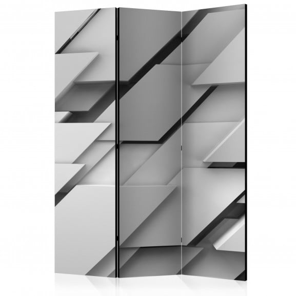 Paravan The Edge Of Gray [Room Dividers] 135 cm x 172 cm