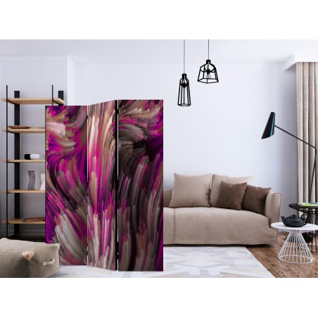 Paravan Purple Energy [Room Dividers] 135 cm x 172 cm-01