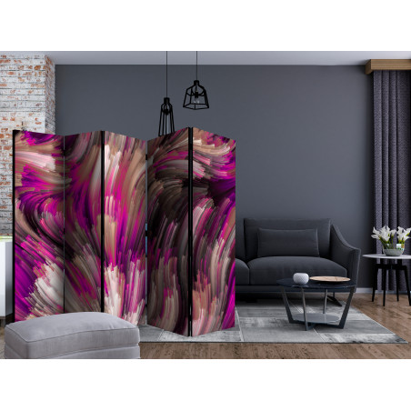 Paravan Purple Energy Ii [Room Dividers] 225 cm x 172 cm-01