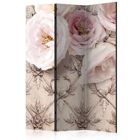 Paravan Romantic Beige [Room Dividers] 135 cm x 172 cm-01