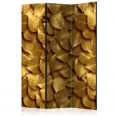 Paravan Golden Leaves [Room Dividers] 135 cm x 172 cm-01