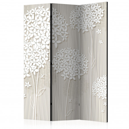 Paravan Creamy Daintiness [Room Dividers] 135 cm x 172 cm-01