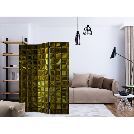 Paravan Golden Afterglow [Room Dividers] 135 cm x 172 cm-01