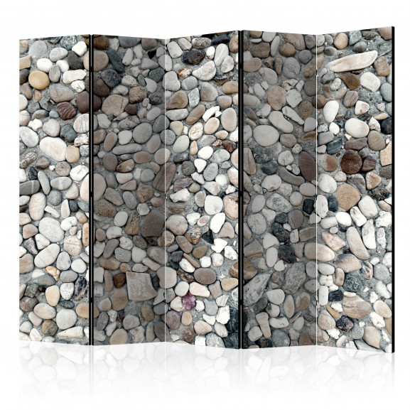 Paravan Beach Pebbles Ii [Room Dividers] 225 cm x 172 cm