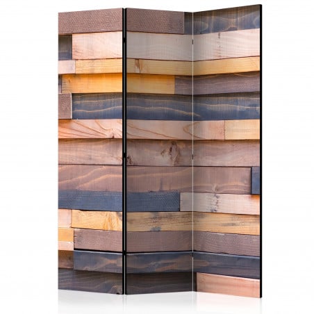 Paravan Wooden Castle [Room Dividers] 135 cm x 172 cm-01