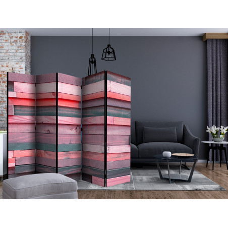 Paravan Pink Manor Ii [Room Dividers] 225 cm x 172 cm-01